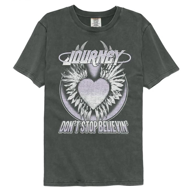 Journey Dont Stop Believin Winged Heart Tshirt