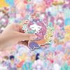 100 Mermaid Graffiti Stickers Skateboard Suitcase Computer Decoration Stickers Waterproof Creative Stationery Cartoon Stickers