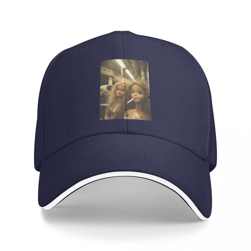Baseball Caps Funny Disgusting Doll Face Meme Smoking Y2K Sarcastic Casquette Unisex Casual Spring Caps