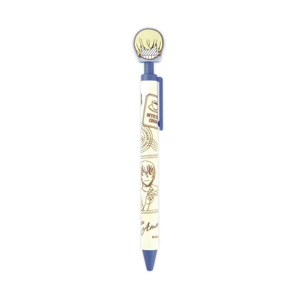 Toshin Pack Detective Conan Ballpoint Pen with Mascot (Letter Series Amuro) CO-BP013