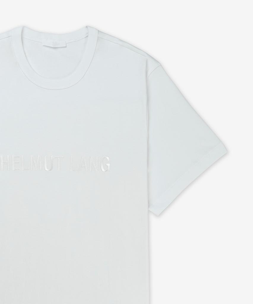 HELMUT LANG Logo Short Sleeve T-Shirt - White / O04Hm599100