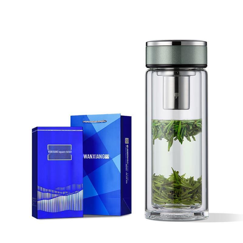 Wanxiang V32RL Double-Layer Glass Cup