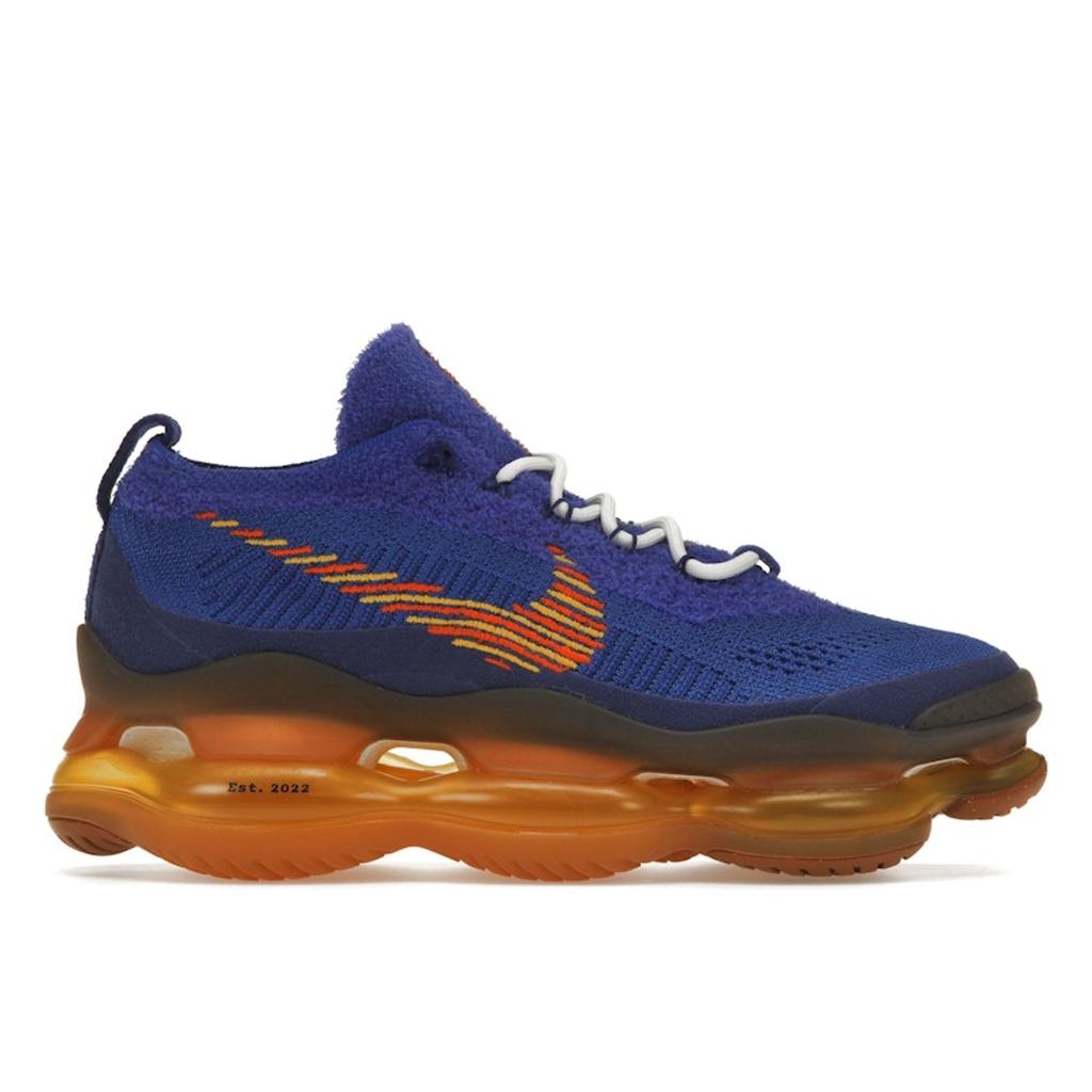 Nike Air Max Scorpion Flyknit Frank Rudy Men Sneakers Blue Racer-Blue Safety-Orange DX4768-400