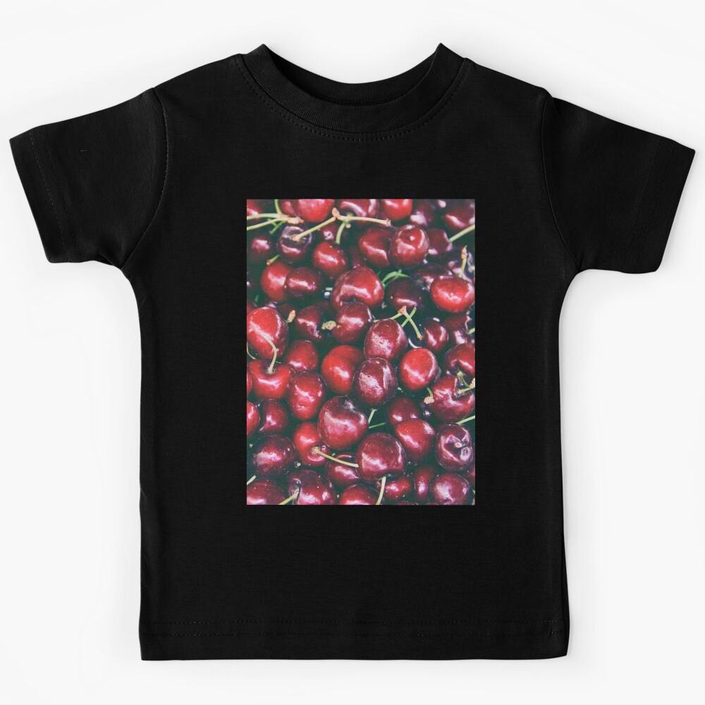 Cherries - fruit print Kids T-Shirt 140