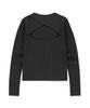 MAHAGRID Cut Off Ls Knit Charcoal(Mg2Fmfk614A)