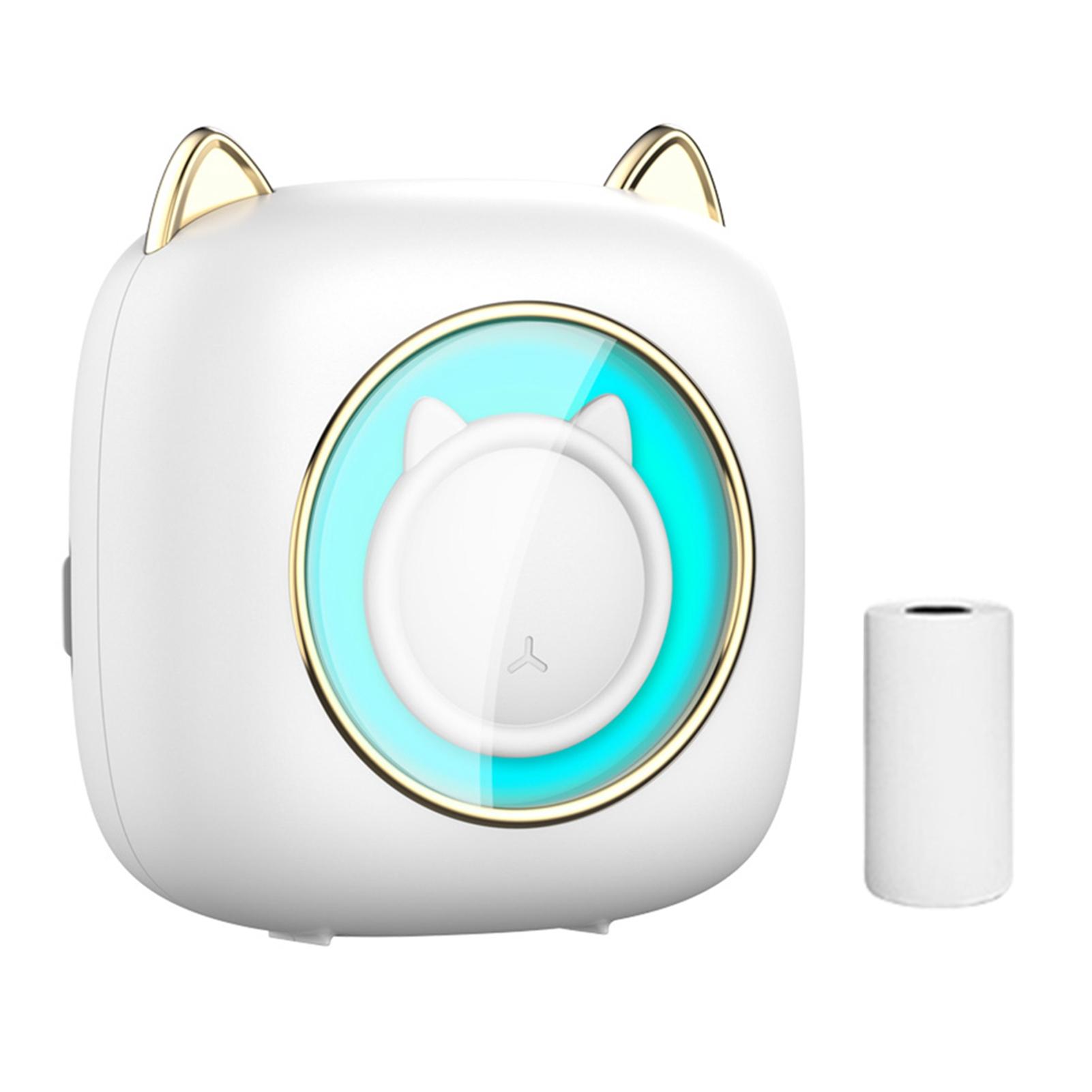 

Mini Pocket Printer Portable Thermal Printer Wireless BT Connection 203DPI for Picture Label DIY Han 1