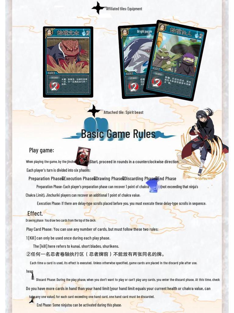 Naruto Tři království: Karetní hra Ninja