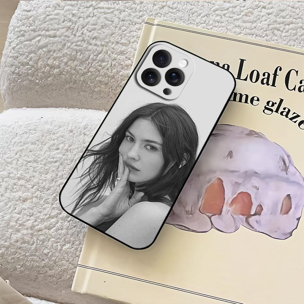 

Певица Грейси Абрамс The Secret of Us для iPhone 11 12 13 14 15 16 Pro Max Plus Мягкий силиконовый чехол для телефона Ультратонкий черный чехол IPHONE16PROMAX