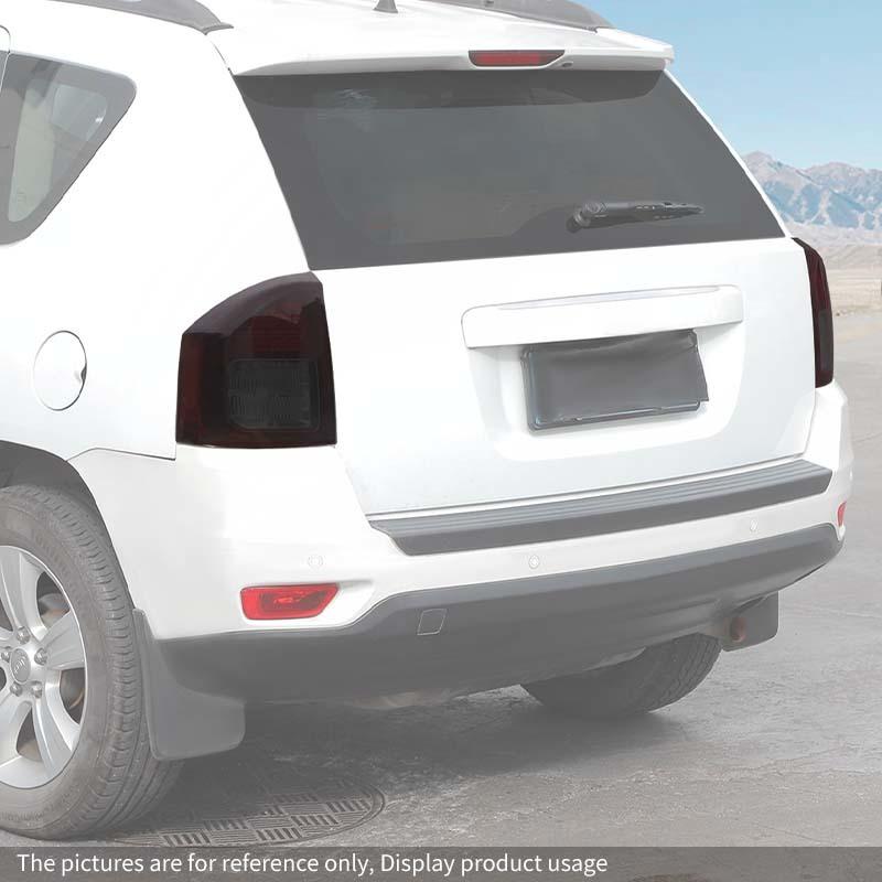 Folia Ochronna na Lampę Tylną Naklejka Dekoracyjna na Lampę Tylną Do Jeep Compass 2011-2016 Plastik ABS Akcesoria Zewnętrzne
