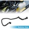 Radiator Hose No.17128602600 Engine Expansion Tank Overflow Pipe for BMW 530e 2018-2020 530i xDrive 2.0L 2017-2019 Rubber Black