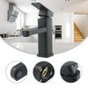 Basin Faucet Sink Bathroom Faucet Hot Cold Water Sink Mixer Tap Deck Mounted Sink Tap Crane Bath Kitchen Accessories