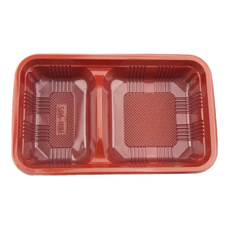 

Hesdige Disposable Compartment Bento Boxes 850ml 2-Compartment