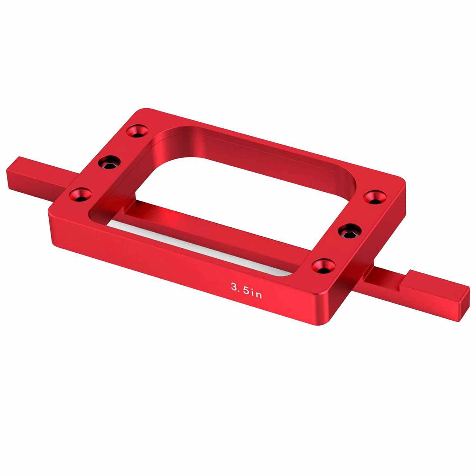 

Door Hinge Jig 3 1 2in Fixed Size Aluminum Alloy Door Hinge Router Template Kit for 3.5 Inches Length 1 4in 5 8in