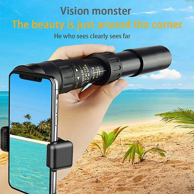 Vollmetallmodell 10-300X40 Kontinuierlicher Zoom Hd Bak4 Volloptisches Monokulares Handy-Fotofernglas