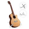 Multi-Instrument Wooden Folding Stand for Guitar, Violin, Kalimba, and Classical Instruments