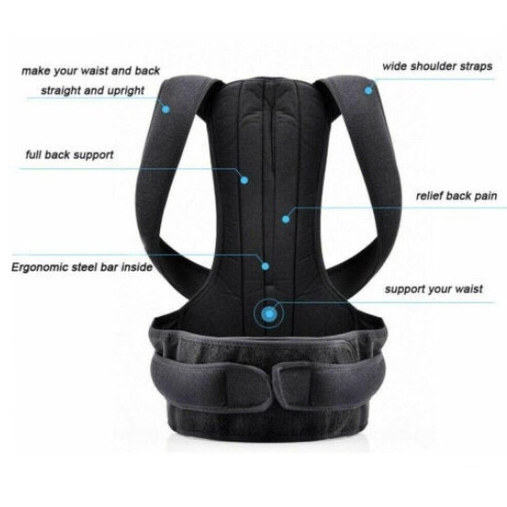 Posture Corrector Back Posture Brace Clavicle Support Stop Slouching and Hunching Adjustable Back Trainer Unisex