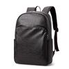 Men's Pu Leather Backpack, Simple and Lightweight, Business Trip Bag, Business Casual Large-capacity Computer Bag