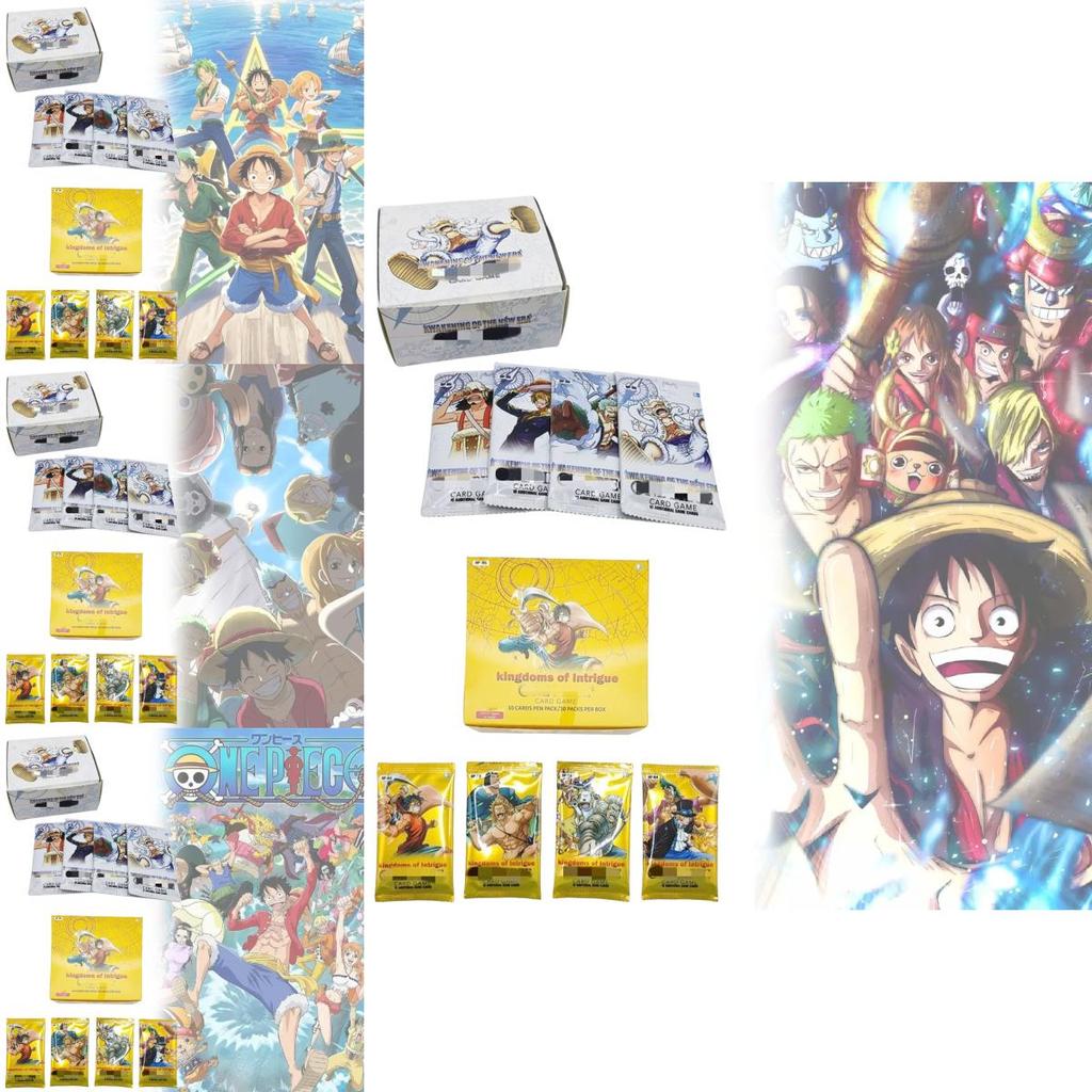 One Piece Card Game Pvc Deck With Booster Cards For Collectors And Play