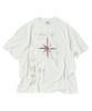 TRAVEL Saint Pigment Short Sleeve T-Shirt Cream