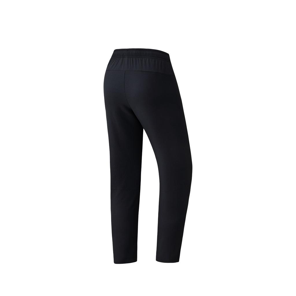 Anta Racing Running Series Woven Sports Long Pants Men bottoms Basic-Black 152615501-1