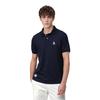 New Era MLB Los Angeles Dodgers Logo Pattern Short Sleeve American Polo Shirt Unisex Polo Shirts Navy-Blue 14341335