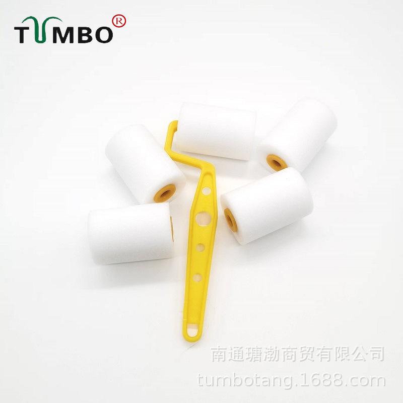 2-inch Durable Oil-Based Corrosion-Resistant Wall Renovation Sponge Roller Brush