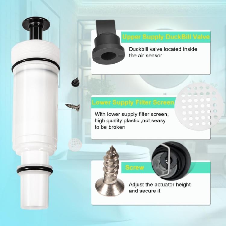 Pressure Assist Tank Flushmate Cartridge C-100500-K Plastic Flush Valves Cartridge Replacement For Toilet Maintenance