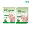OceAura Moisturizing Foot Mask Dead Skin Remover Remove Calluses Shea Butter Aloe Vera Peeling Foot Mask for Cracked Heels 5pcs