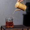 High Bamboo Section Yixing Zisha Teapot, Handmade Duan Ni, Original Ore, High-Temperature, Household Tea Pot and Set.