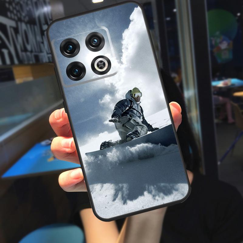 

Cool Sports Snowboarding Funda For OnePlus 12R 13 R 12 11 9 10 Pro 8T 9RT 10T OnePlus Nord 4 CE 2 3 Lite N20 N30 Case OnePlus 11