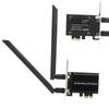 Network Card Desktop Dual Band Adapter with 8DB Antenna Extension Cable AX3000 PCIE