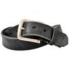 atelierCODEL Casual Leather Tochigi Leather Men's Belt, (Black)