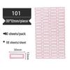 Self-Adhesive Classification and Identification Paper Stickers