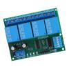 Relay Module 4 Channel Control Board Switch Controller DC 24V Accessory for Electronics