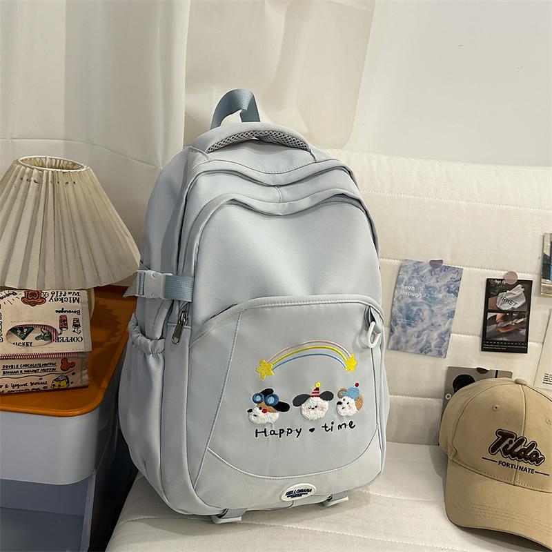 Cartoon Student Schoolbag Women's Lightweight Backpack