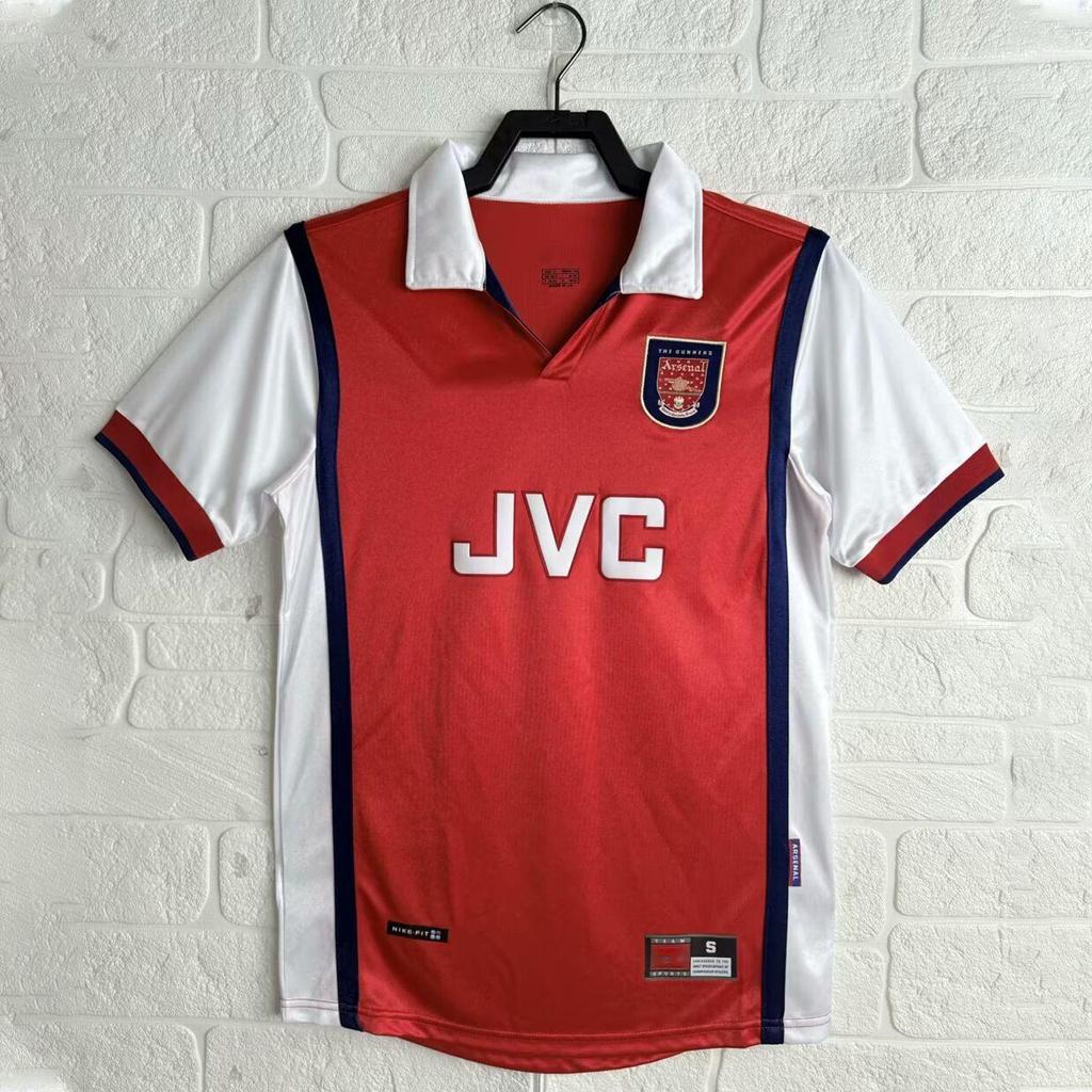 Arsenal '05-'06, Liverpool '06-'07 & AC Mailand Kaka, Henry & Gerrard Retro Trikot Kurzarm