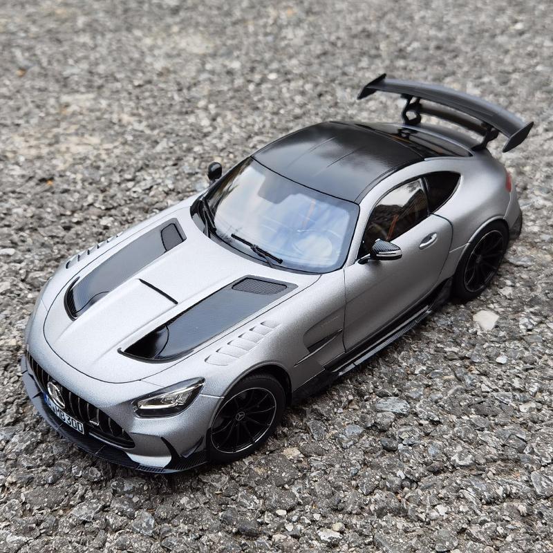 1/24 Benzs-GT GTR Alloy Racing Car Model Diecasts Metal Toy Modified Sports Car Model Simulation Sound and Light Childrens Gifts
