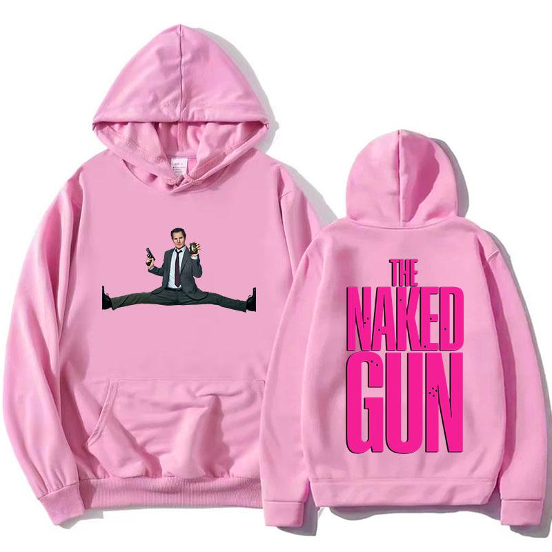 The Naked Gun Movie Hoodies Long Sleeve Fashion Hooded Sweatshirts Casual Autumn Fleece Female Pullovers Film Graphic Print Tops