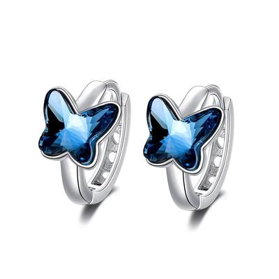 Butterfly Earrings Women'S Jewelry Niche Temperament Ear Buckle Accessories