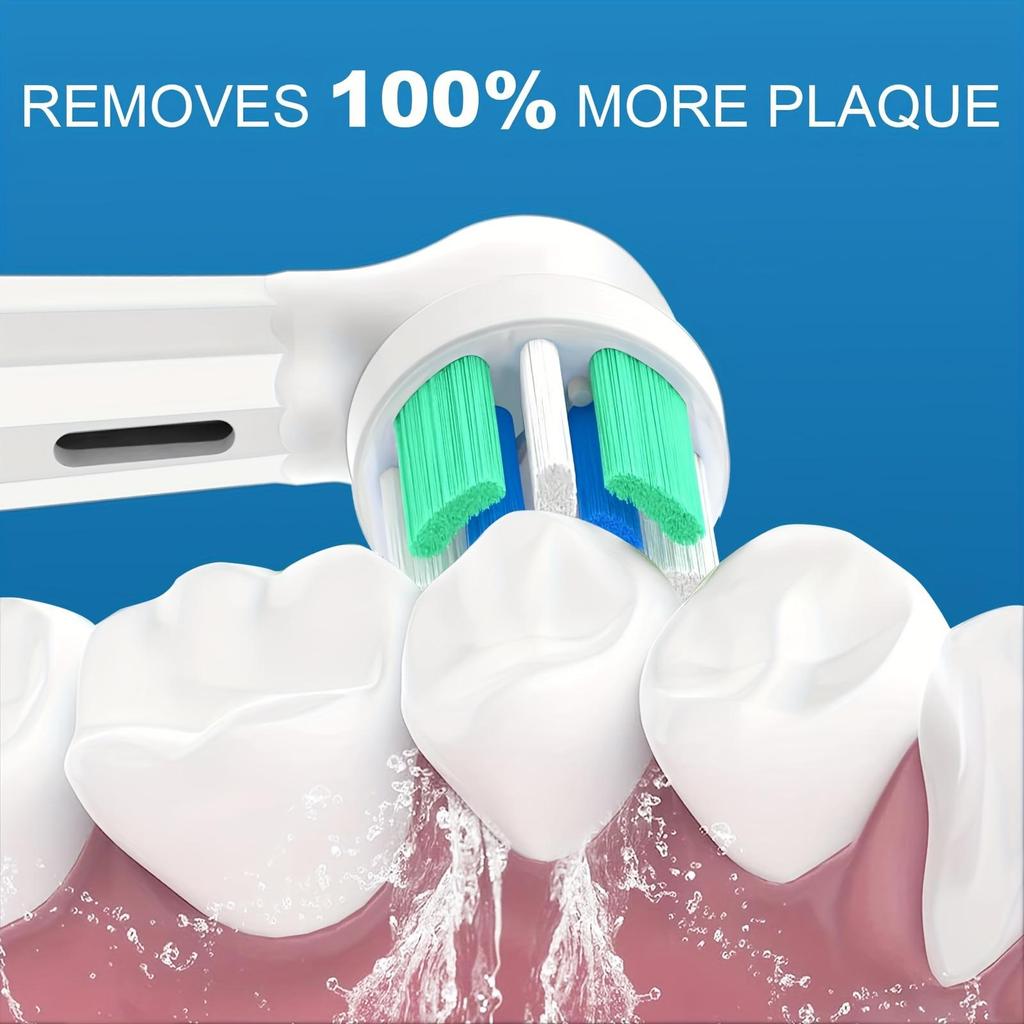 ראשי מברשת שיניים חלופיים תואמים למברשת שיניים חשמלית Oral-B iO, עבור מברשת שיניים מסדרת Oral B iO 10|6|7|9|8|5|4|3