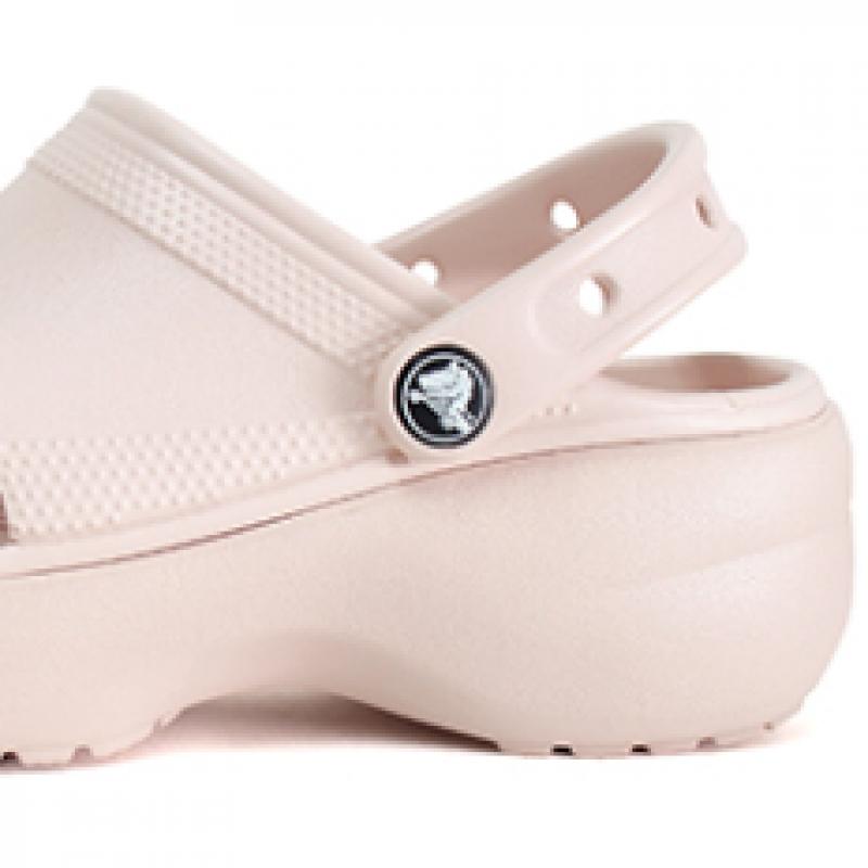 Crocs Classic Platform Clog Slippers Pink 206750 6ur