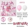 Pastel Pink Blue Balloons Arch Garland Kit Boys Girls Gender Reveal Baby Shower Ballon Decorations Birthday Party Decor Globos