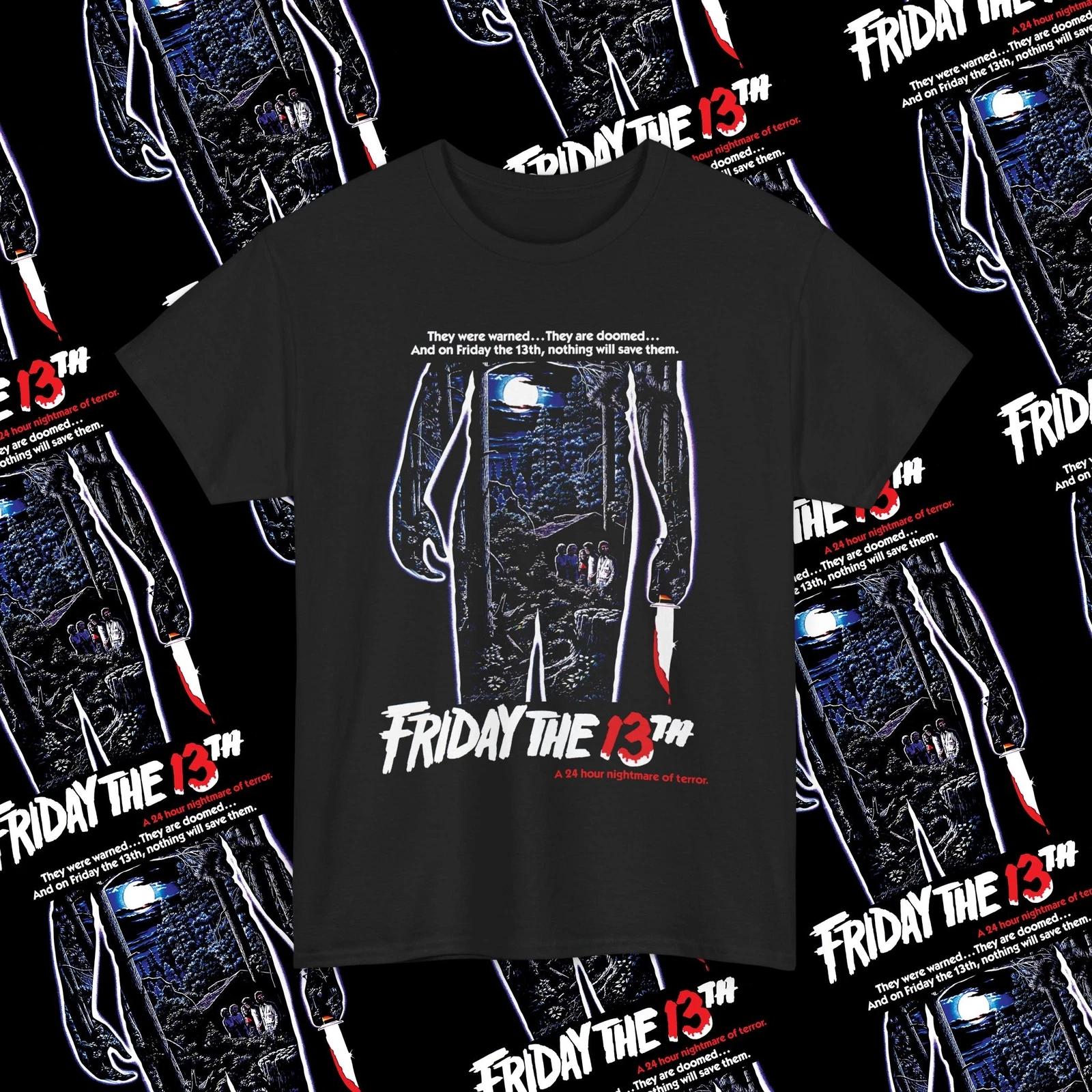 Friday the 13th Horror Movie Shirt, Vintage Horror Movie Shirt, Horror Fan Shirt 2XL
