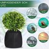 1/3 Pack Frost Protection Bags Winter Thermal Pot Protector Plant Insulation Cover Bag Anti-freeze Cover for Potted Plants
