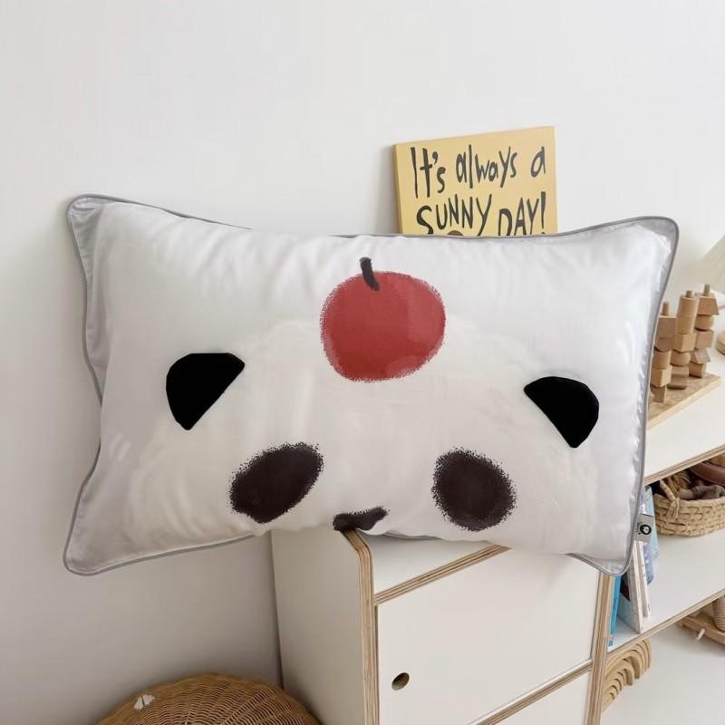 60S Tencel Lyocell Pillowcase Kids Adults 30x50cm Single Or 48x74cm Pair Soft Breathable Bedding Cover Ins Style Printed