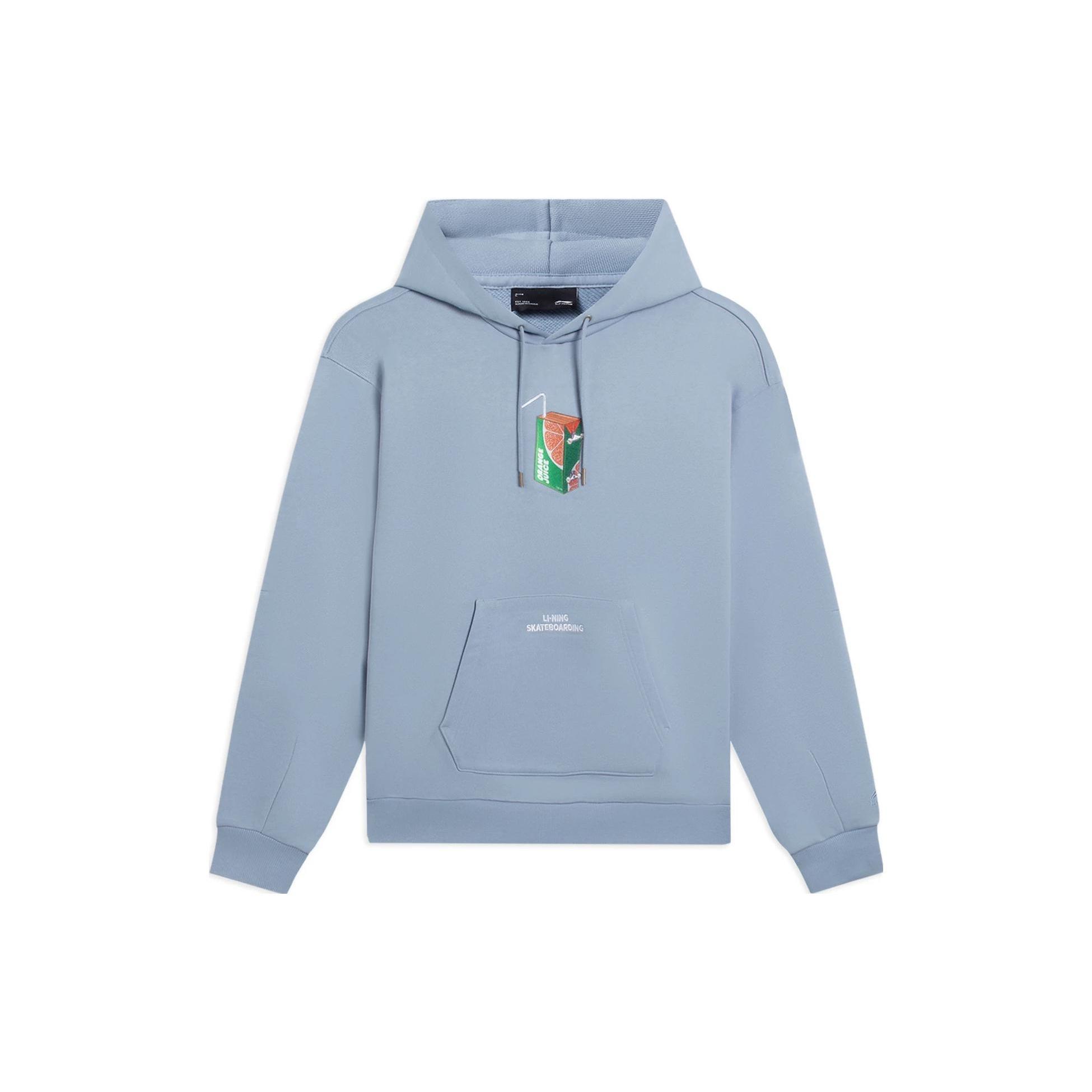 Li-Ning x Phil Hackett Graphic Hoodie  Blue  Men s AWDS909-2 S