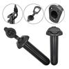 1/2/4 Pcs Flush Mount Fishing Boat Rod Socket Pvc Fishing Rod Holder Cap Gasket Kayak Boat Canoe Tackle Support Accessories
