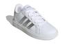 Adidas Grand Court 2.0 Big Kid 'White Matte Silver' GW6506