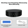 3 Speeds Electric Rotating Display Stand Turntable Mirror Photography Turntable Jewelry Holder, 5.7Inches / 10kg Load