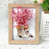 Handmade A4 Photo Frame with Dried Flowers - DIY Kit for Wall Decoration or Valentine's Day Gift